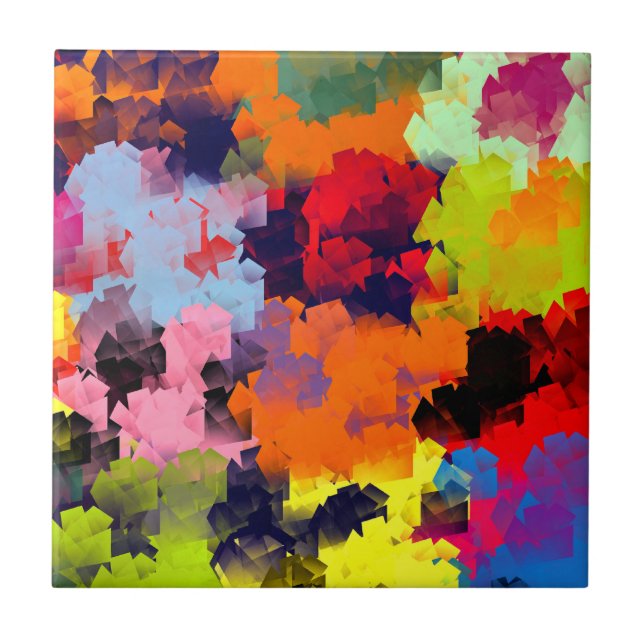 SOMMER FLOWERS KAKELPLATTA (Framsidan)