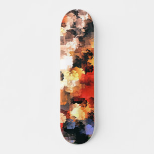SOMMER FLOWERS MINI SKATEBOARD BRÄDA 18,5 CM