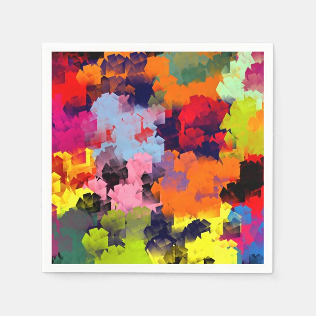 SOMMER FLOWERS PAPPERSSERVETT (Framsidan)