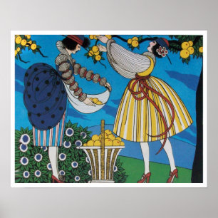 SOMMER GARDEN/MODE COSTUME DESIGNER POSTER