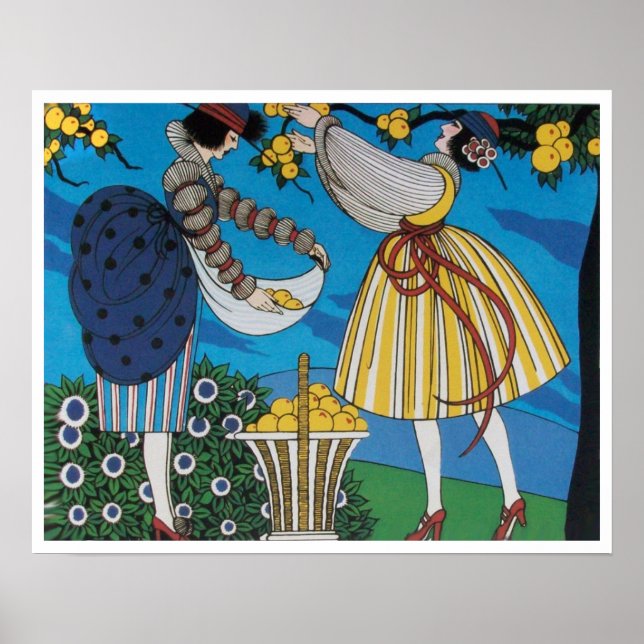 SOMMER GARDEN/MODE COSTUME DESIGNER POSTER (Framsidan)