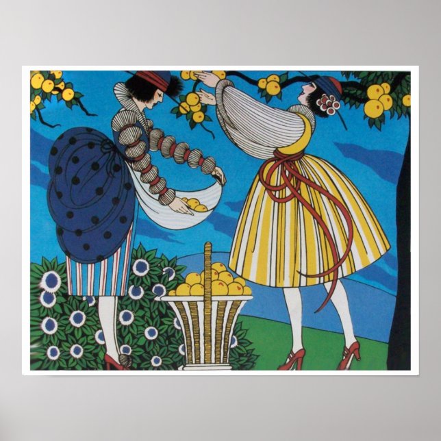 SOMMER GARDEN/MODE COSTUME DESIGNER POSTER (Framsidan)