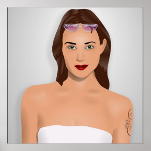 SOMMER GIRL POSTER