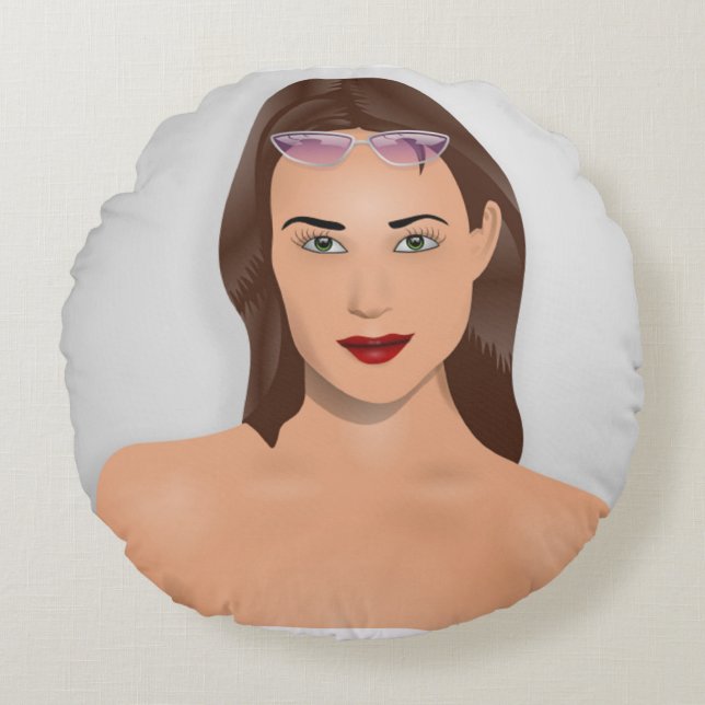 SOMMER GIRL RUND KUDDE (Framsidan)