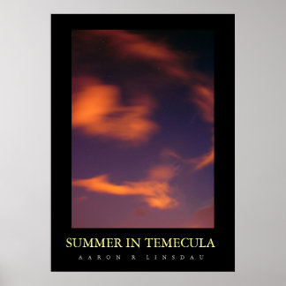 SOMMER I TEMECULA POSTER