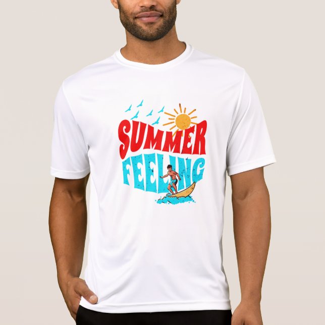 SOMMER KÄNSLA. T SHIRT (Framsida)