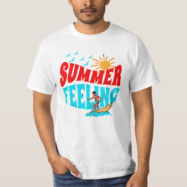 SOMMER KÄNSLA. T SHIRT (Framsida)