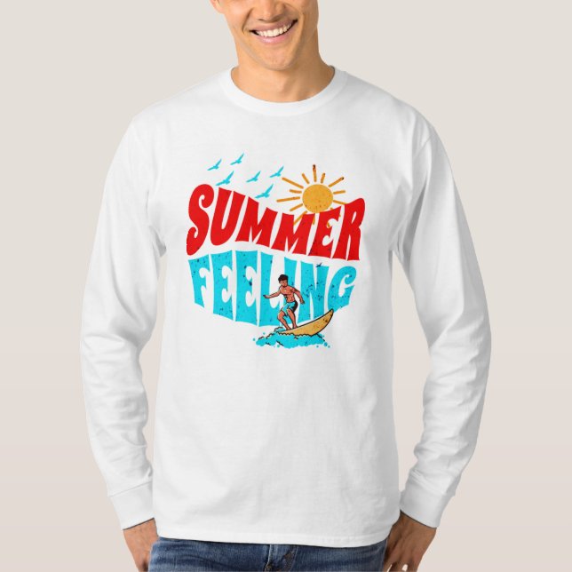 SOMMER KÄNSLA. T SHIRT (Framsida)