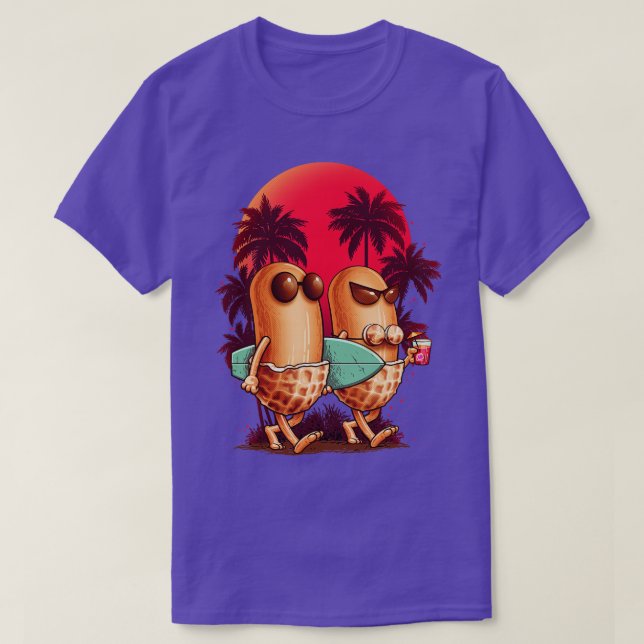 SOMMER PEANUTS T SHIRT (Design framsida)