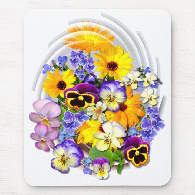 SOMMER POSY ~ Mousepad Musmatta (Framsidan)