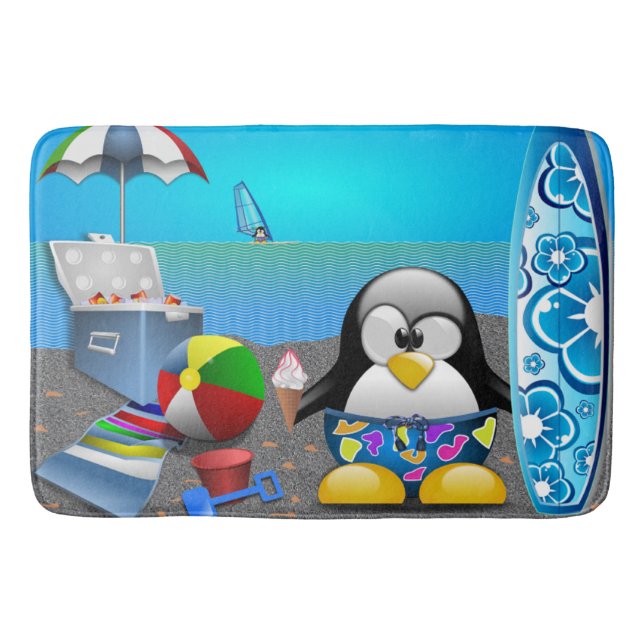 SOMMER-ROLIGTEN I BEACH BADRUMSMATTA (Framsidan)
