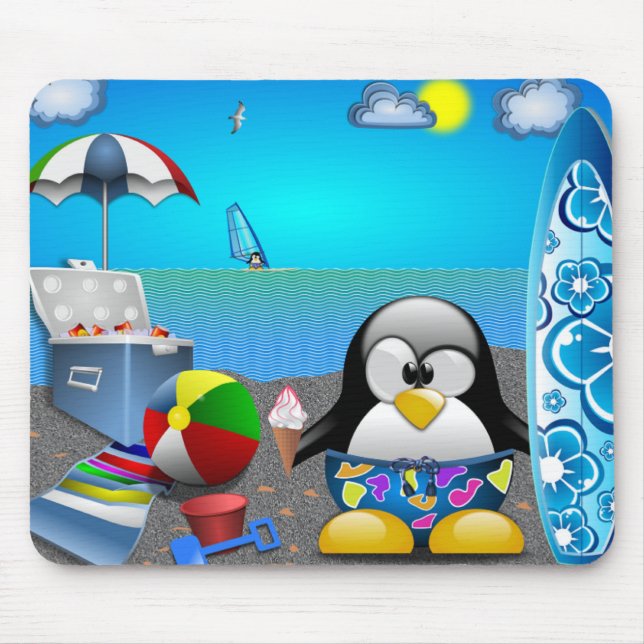 SOMMER-ROLIGTEN I BEACH MUSMATTA (Framsidan)