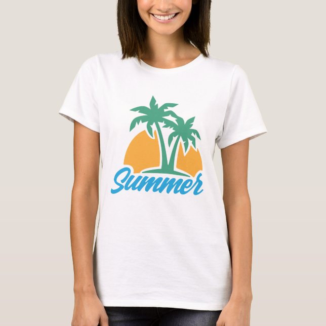 SOMMER SEA LUFT SOL T SHIRT (Framsida)