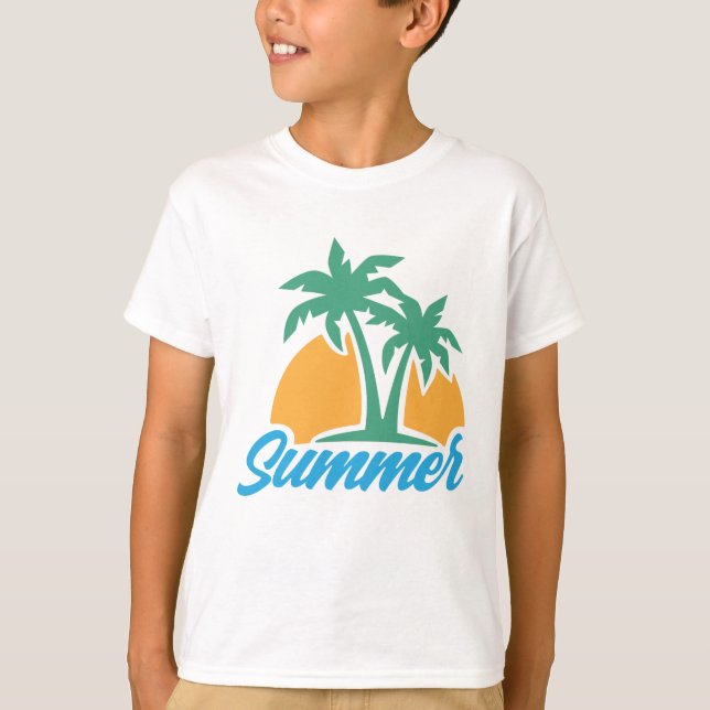 SOMMER SEA LUFT SOL T SHIRT (Framsida)