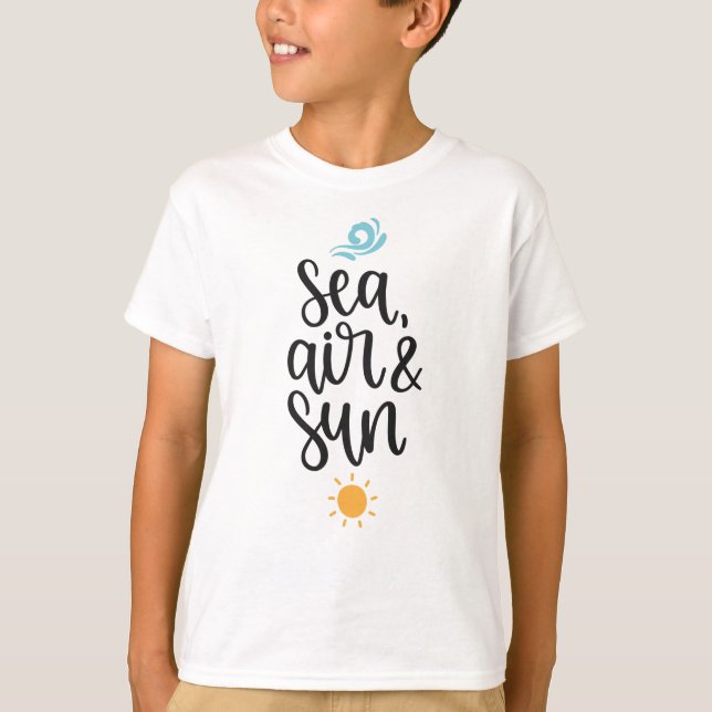 SOMMER SEA LUFT SOL T SHIRT (Framsida)