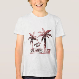 Sommer Sonne und Meer - Saludos - Palmendekor T Shirt