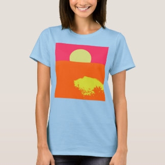 SOMMER SUNSET - Konst T-shirt