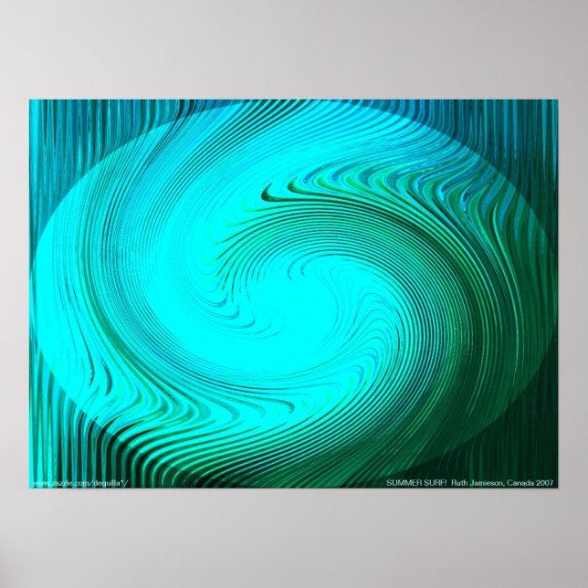 SOMMER SURFA! POSTER (Framsidan)