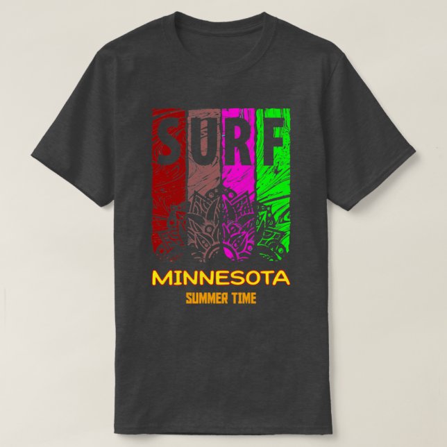 SOMMER TID I MINNESOTA T SHIRT (Design framsida)