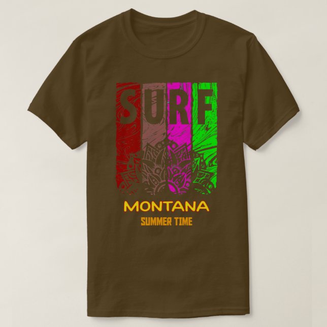 SOMMER TID I MONTANA T SHIRT (Design framsida)