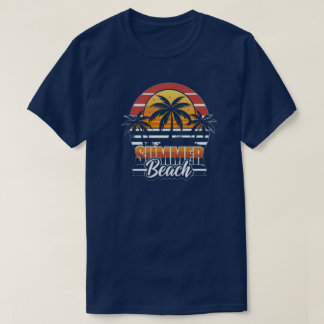 SOMMER TID PÅ BEACHT-Shirt T Shirt