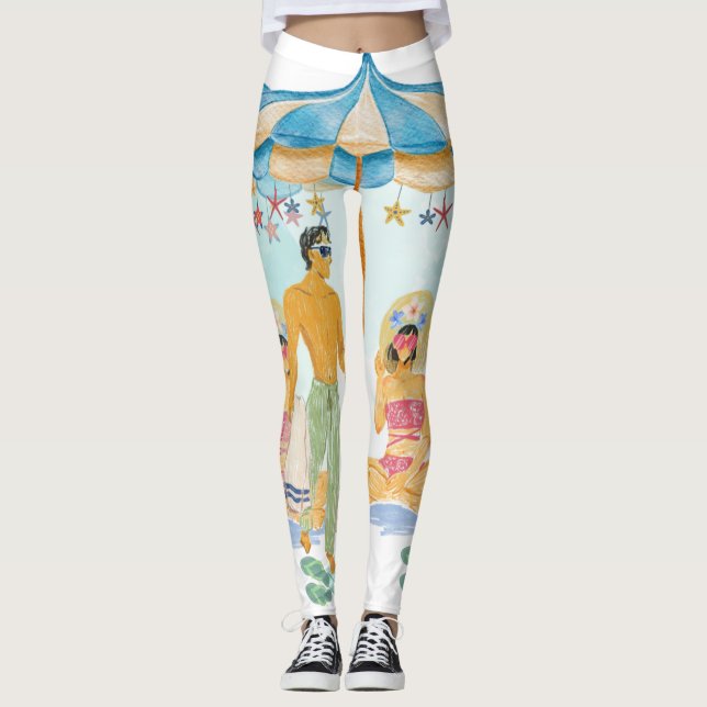 SOMMER VIBE LEGGINGS (Framsida)