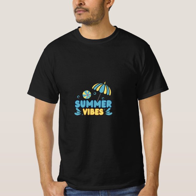 SOMMER VIBES T SHIRT (Framsida)