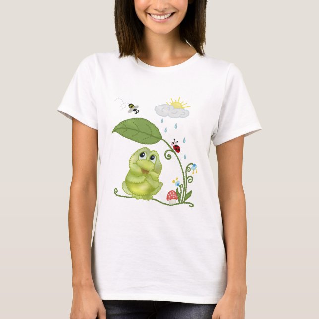 Sommerfrosch T Shirt (Framsida)