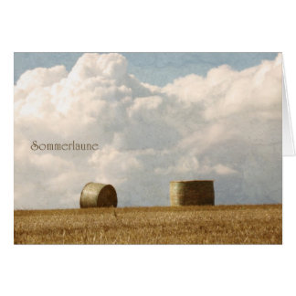 Sommerlaune Hälsningskort