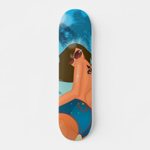 Sommerskateboard Mini Skateboard Bräda 18,5 Cm