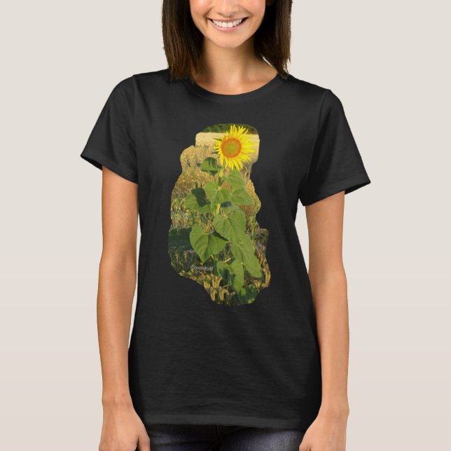 SommerSonnenBlume -  T Shirt (Framsida)
