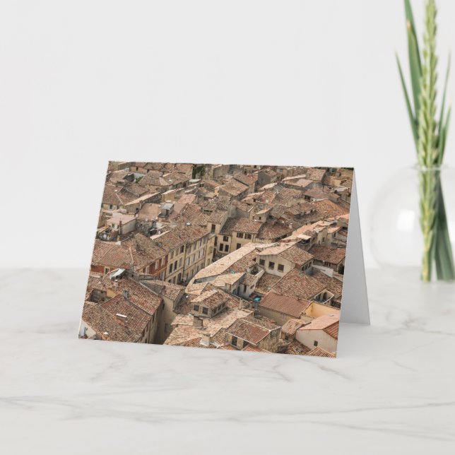 Sommieres Frankrike Kort (Framsida)