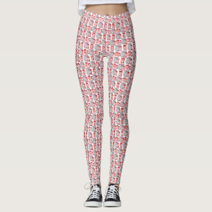 Sommjuljul Koalas White Leggings
