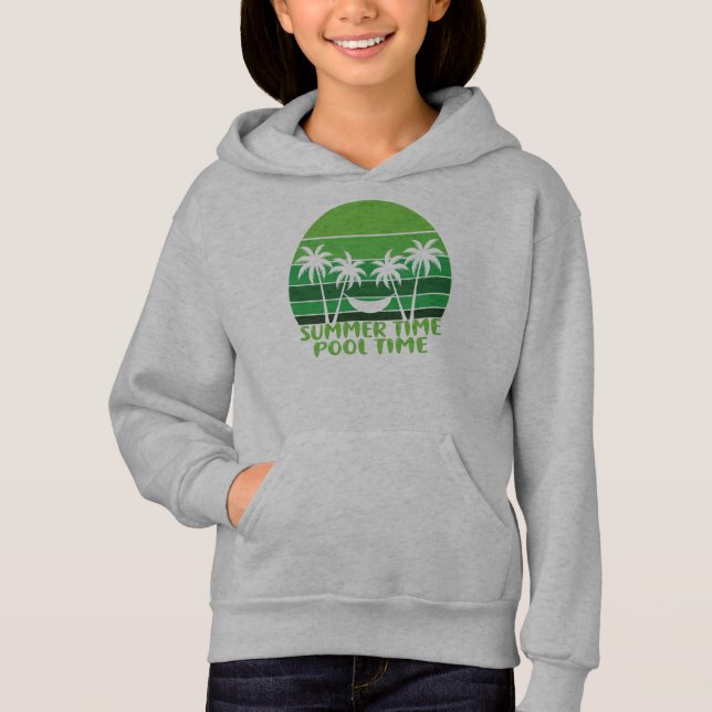 SOMMMER TID BASSÄNG. T SHIRT (Framsida)