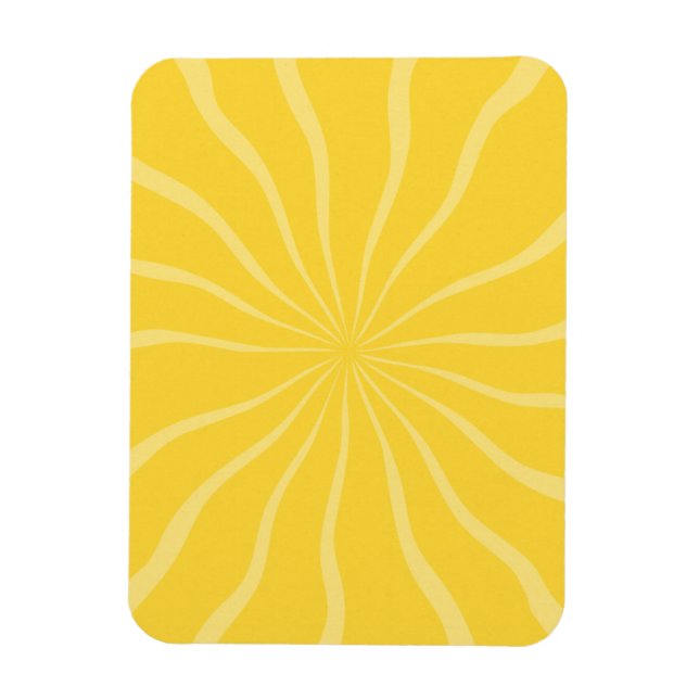 SOMMMMME FÖR SAND OCH HAVA BRIGHT GULT SUNSHINE SO MAGNET (Vertikal)