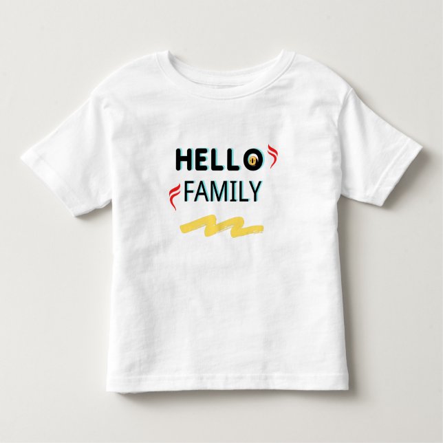 Sommungar Clothing White Toddle T Shirt (Framsida)
