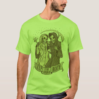 Sömn är kusinen av död tee shirt