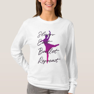 Sömn, ät, lastpall, upprepa t shirt