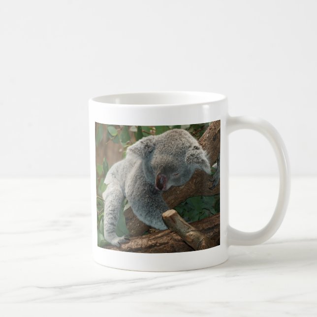 Sömn för KoalabjörnAustralien nalle Kaffemugg (Höger)