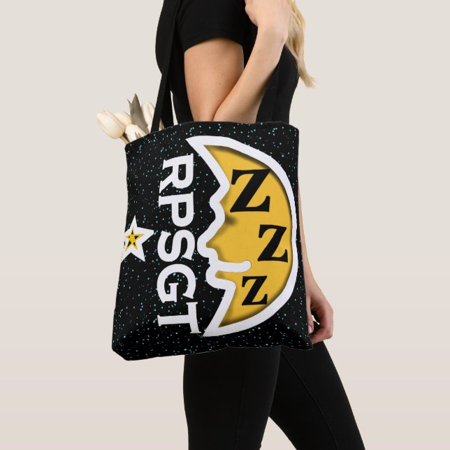 SÖMN för RPSGT POLYSOMNOGRPAHY vid Slipperywindow Tygkasse (Närbild)