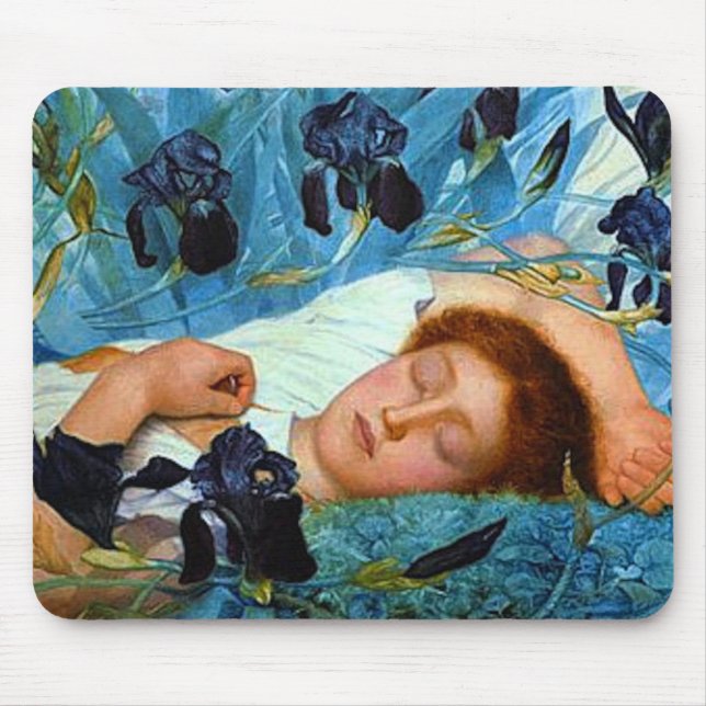 Sömn i iriserna musmatta (Framsidan)