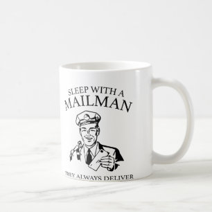 Sömn med en brevbärare. De levererar alltid Kaffemugg