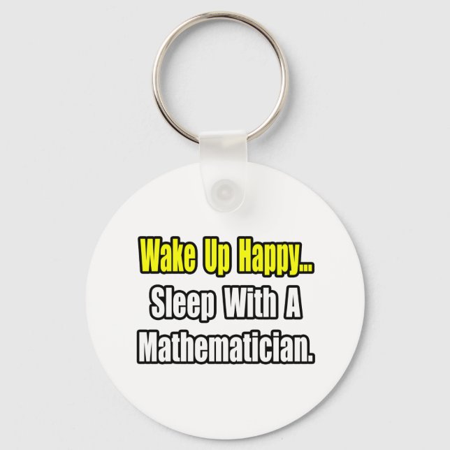Sömn med matematiker nyckelring (Framsida)