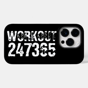 Sömn och skrapad text Workout 247365 vit