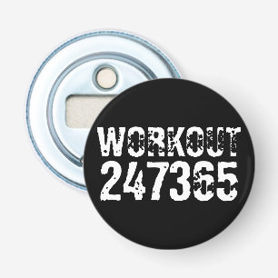 Sömn och skrapad text Workout 247365 vit Flasköppnare