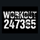 Sömn och skrapad text Workout 247365 vit Poster<br><div class="desc">Utsliten och repor Arbetsdokument 247365 i vitt färg med svart bakgrund. Perfekt för alla som lyfter,  tränar,  bodybuilding och går på gymmet.</div>