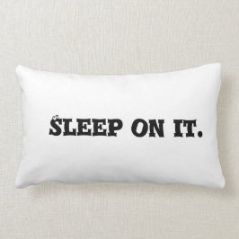 Sömn på den kudder lumbarkudde