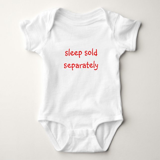 Sömn som separat säljs t-shirt (Framsida)