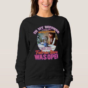 Sömnad för kvinnor Tyg Crazy Quilt Lady Hantverk 2 T Shirt