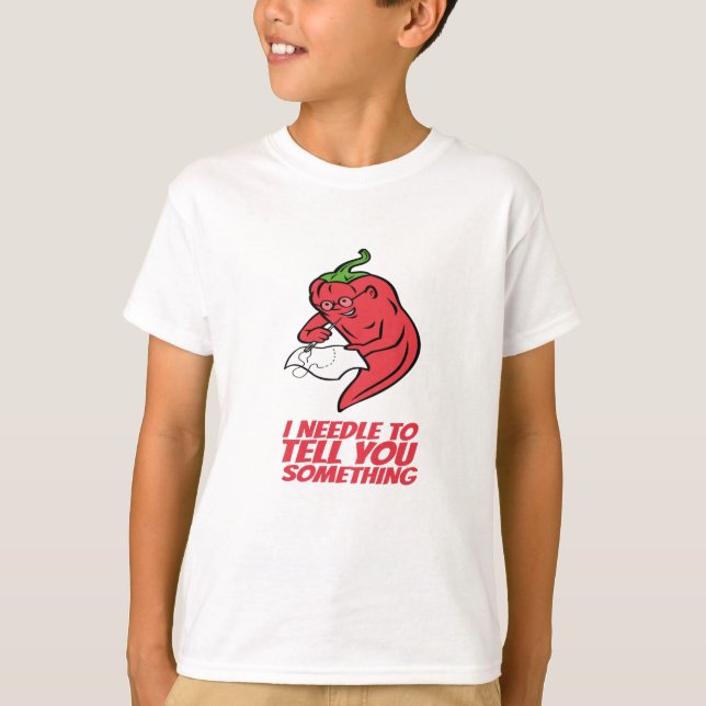 Sömnad - Jag måste sy för att berätta T Shirt (Framsida)